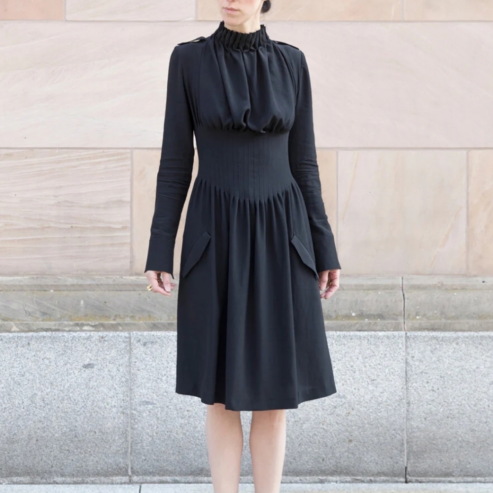 RARE - Esther Perbandt 🍒 Cherry on the Cake black dress